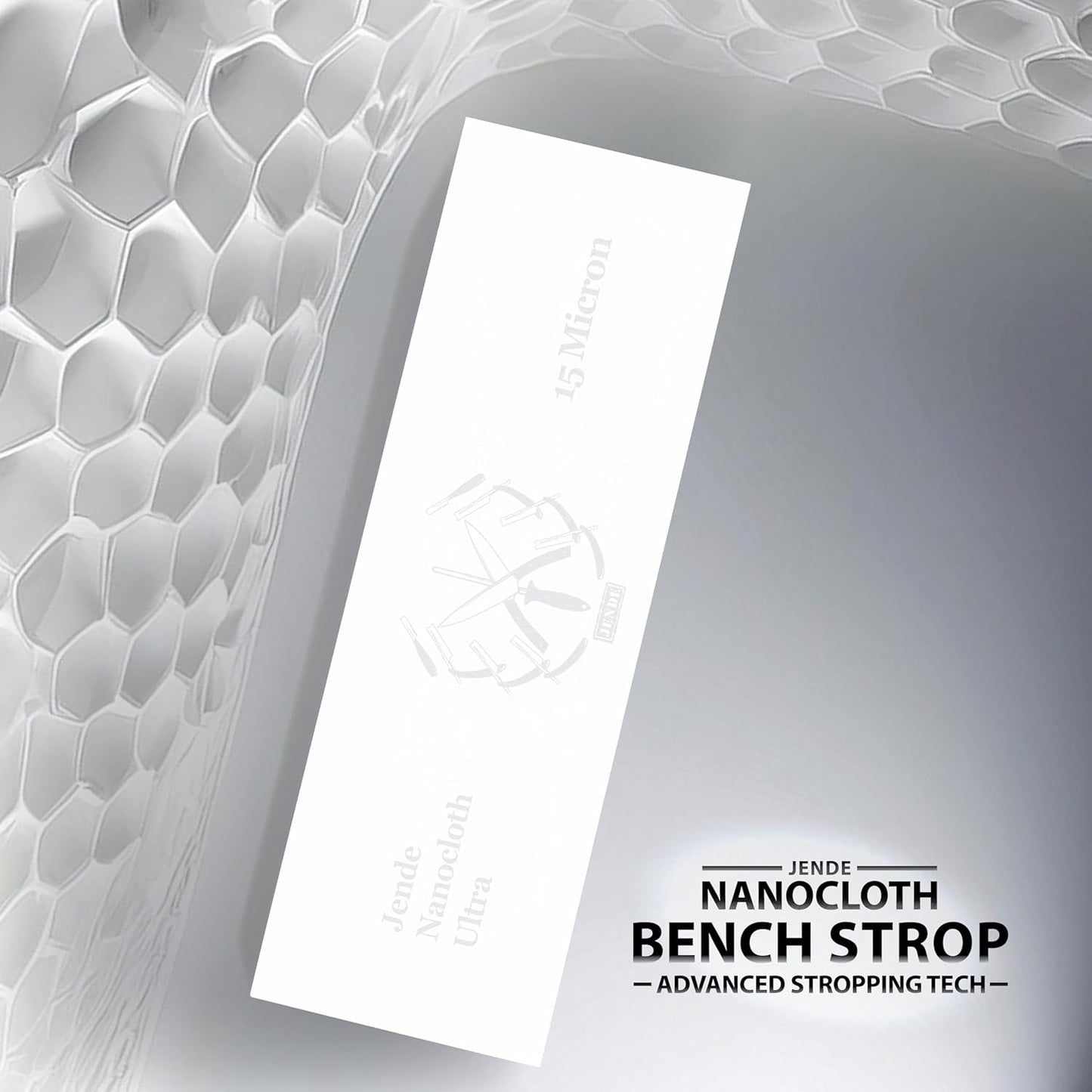 Nanocloth 15 Micron Knife Strop 210x70mm(unloaded)-Premium Ultra bench knife Strop for Diamond Emulsions