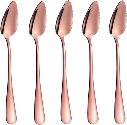 Grapefruit Spoons & Grapefruit Knife, Stainless Steel Grapefruit Utensil