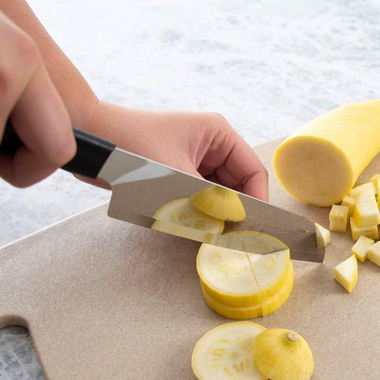 Cook’s Knife (R134), Silver Handle | 6.25" Stainless Steel Blade, Silver Cast Aluminum Handle