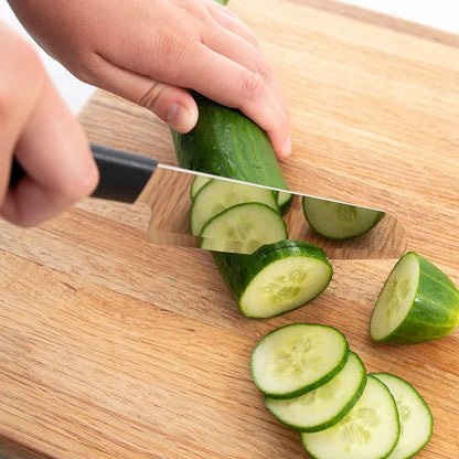 Cook’s Knife (R134), Silver Handle | 6.25" Stainless Steel Blade, Silver Cast Aluminum Handle