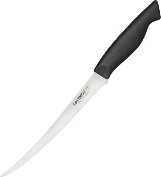 Prodigy Series 7.5-Inch Curved Flexible Fillet Knife – High-Carbon Stainless Steel Blade, Ergonomic Non-Slip Handle for Fish and Meat Filleting & Deboning