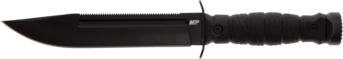 M&P Special Ops Survival Knives with Full-Tang Construction, 5"-7", Black Oxide Coated Stainless Steel Blade, For Tactical, Survival, and Outdoors