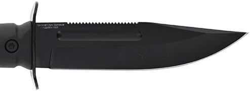 M&P Special Ops Survival Knives with Full-Tang Construction, 5"-7", Black Oxide Coated Stainless Steel Blade, For Tactical, Survival, and Outdoors