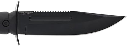 M&P Special Ops Survival Knives with Full-Tang Construction, 5"-7", Black Oxide Coated Stainless Steel Blade, For Tactical, Survival, and Outdoors