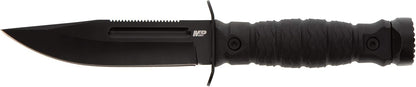 M&P Special Ops Survival Knives with Full-Tang Construction, 5"-7", Black Oxide Coated Stainless Steel Blade, For Tactical, Survival, and Outdoors