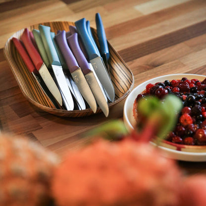 Set of 4 Bon Appetit+ Dishwasher Safe Serrated Steak Knives - Grey