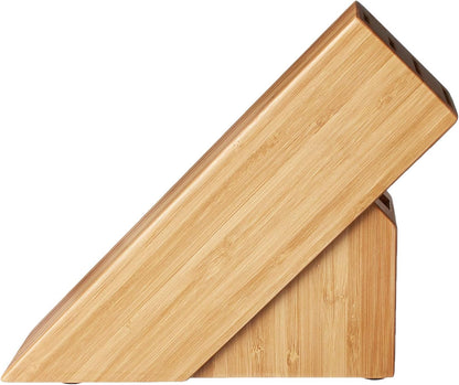 Shun Slimline Knife Block, 6-Slot | Knife Holder, Made from Genuine Bamboo, Kitchen Storage