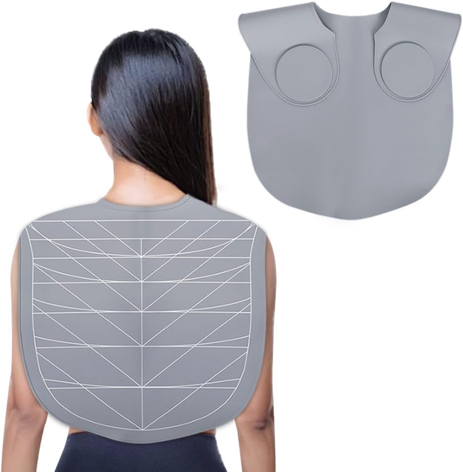 Silicone Hair Cutting Guide Collar - Waterproof Cutting Mat for Hair Stylist - Hair Cutting Cape