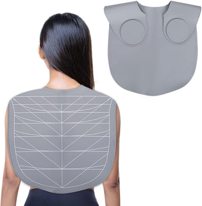 Silicone Hair Cutting Guide Collar - Waterproof Cutting Mat for Hair Stylist - Hair Cutting Cape