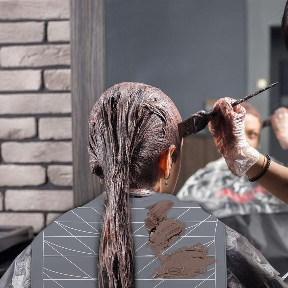 Silicone Hair Cutting Guide Collar - Waterproof Cutting Mat for Hair Stylist - Hair Cutting Cape
