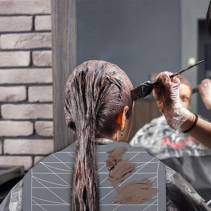 Silicone Hair Cutting Guide Collar - Waterproof Cutting Mat for Hair Stylist - Hair Cutting Cape