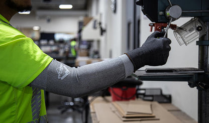 Glove Cut-Less Korplex Cut Resistant Sleeves w/Thumb Hole, Provide Arm and Wrist Protection