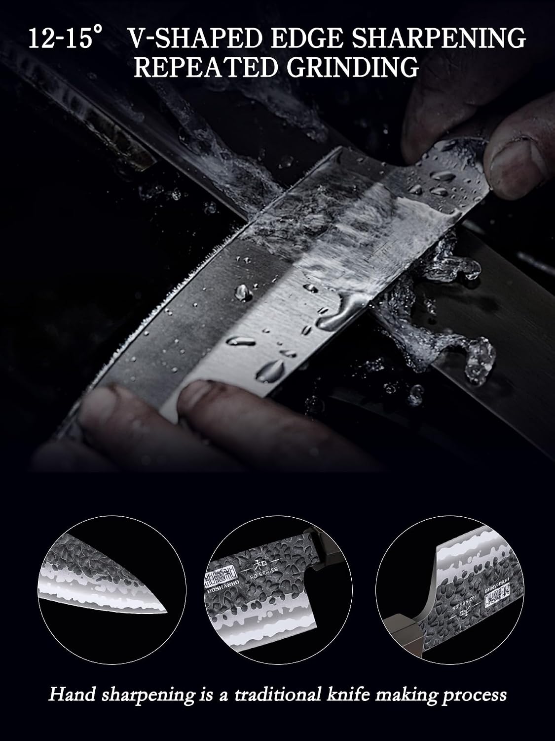 6 Inch Deba Knife, Japanese High Carbon Steel Kitchen Knife