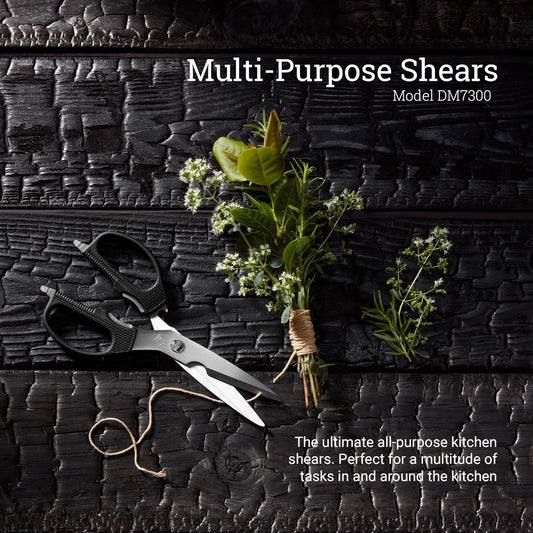 Multi Purpose Kitchen Shears, Heavy Duty Cooking Scissors, Durable 420J2 Stainless Steel, Detachable Blades for Easy Cleaning, Kitchen Shears for Professional and Home Chefs