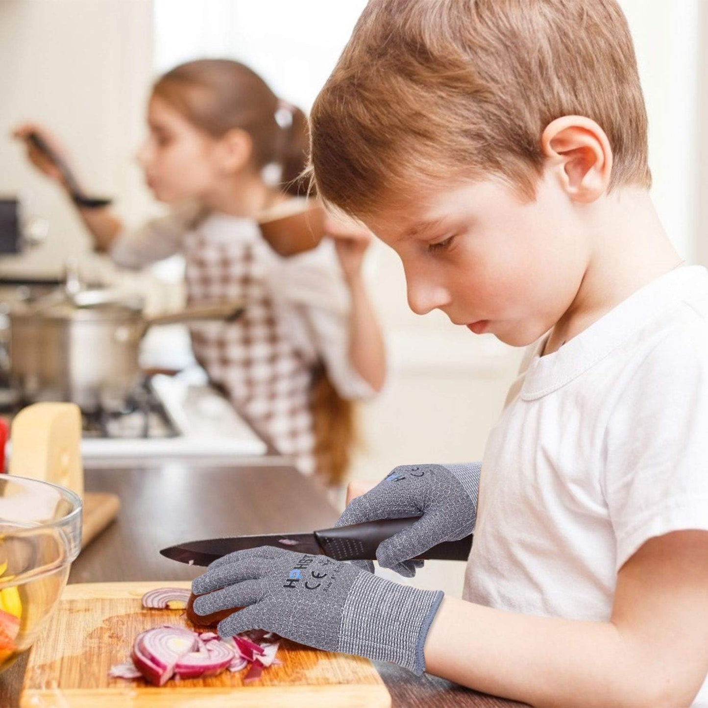 Cut Resistant Gloves - EN388 Level 5, Food Grade