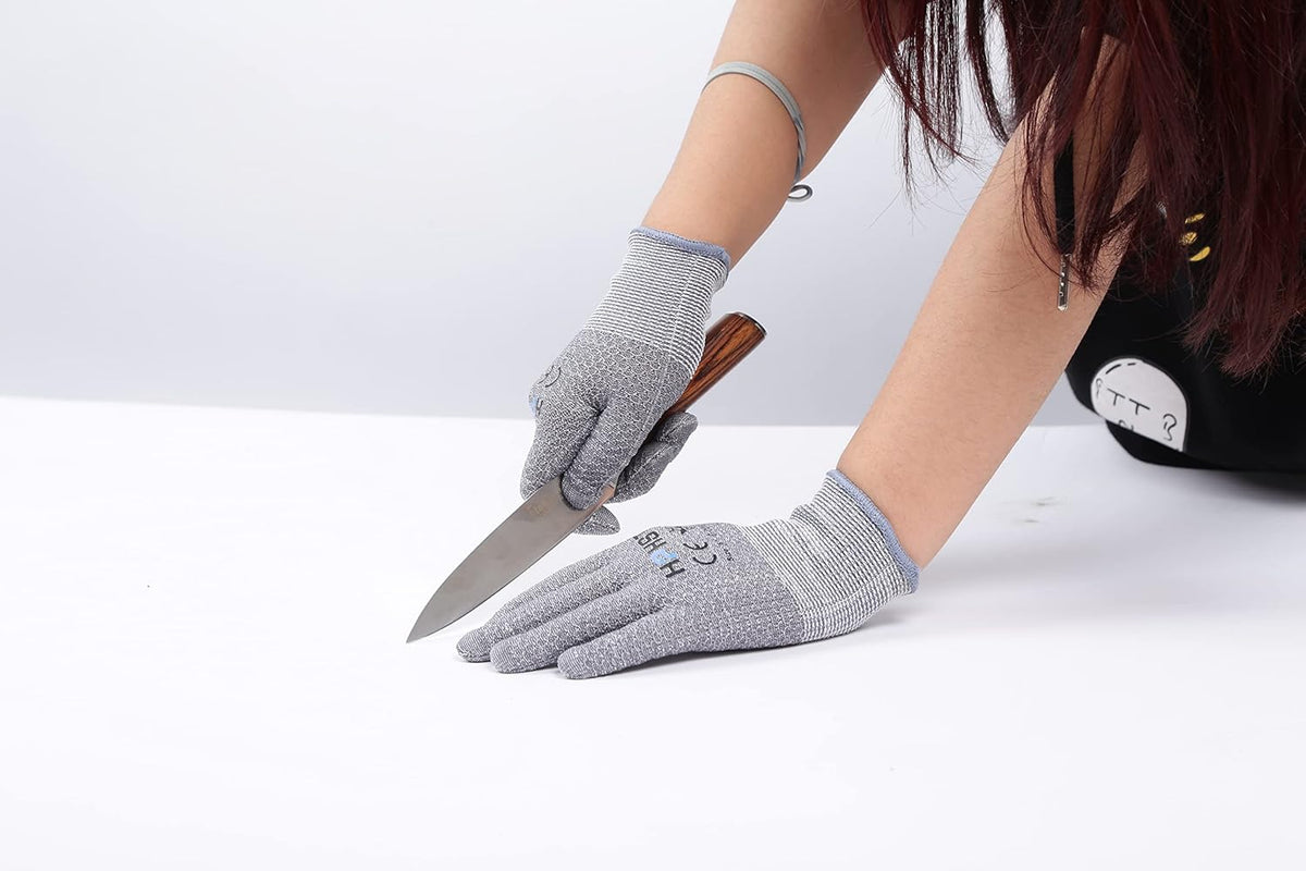 Cut Resistant Gloves - EN388 Level 5, Food Grade