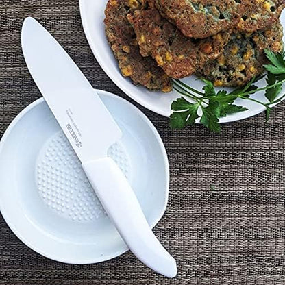 Revolution 2-Piece Ceramic Knife Gift Set | Revolution Ceramic Knife Duo: 5.5” Santoku & 4.5” Utility Blades for Precise Slicing, Trimming, and Daily Meal Prep