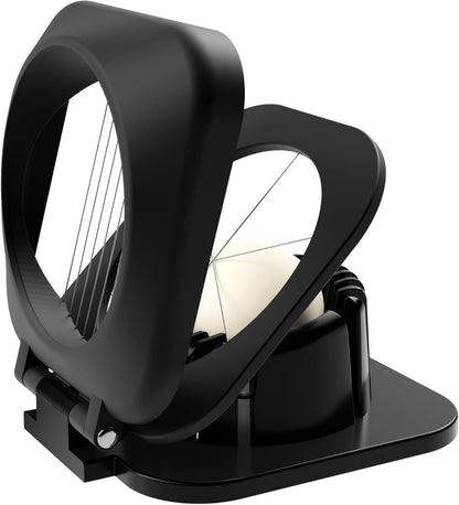Multipurpose Heavy Duty Aluminium Egg Slicer, Stainless Steel Wire, Sliver | Dishwasher Safe, Rust Resistant, Egg Cutter for Hard Boiled Eggs, Soft Food and Soft Fruit, Salads, Butter, Cheese, Spam