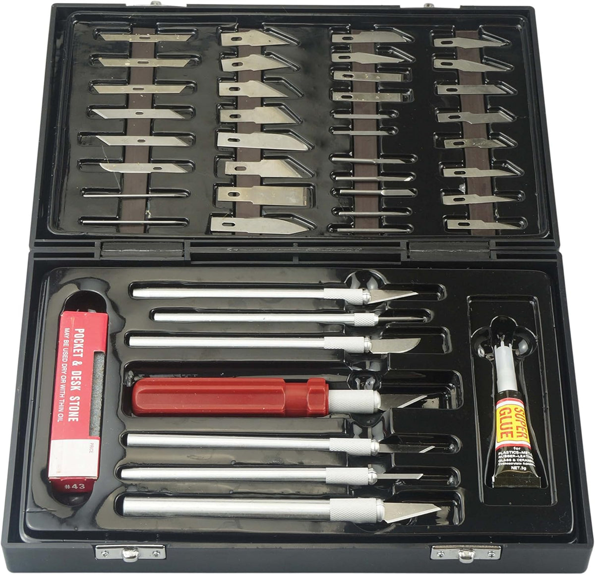 51-Piece Deluxe Hobby Knife Set - 81351HB