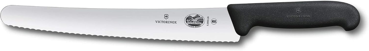 Swiss Army 10-1/4" Serrated Bread Knife with Fibrox Handle