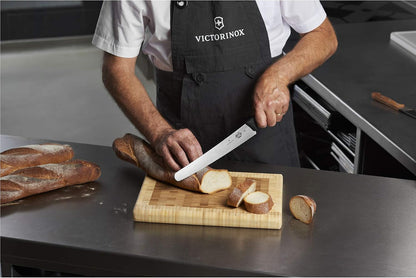 Swiss Army 10-1/4" Serrated Bread Knife with Fibrox Handle