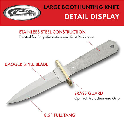 SZCO Supplies Boot Blade Hunting Knife