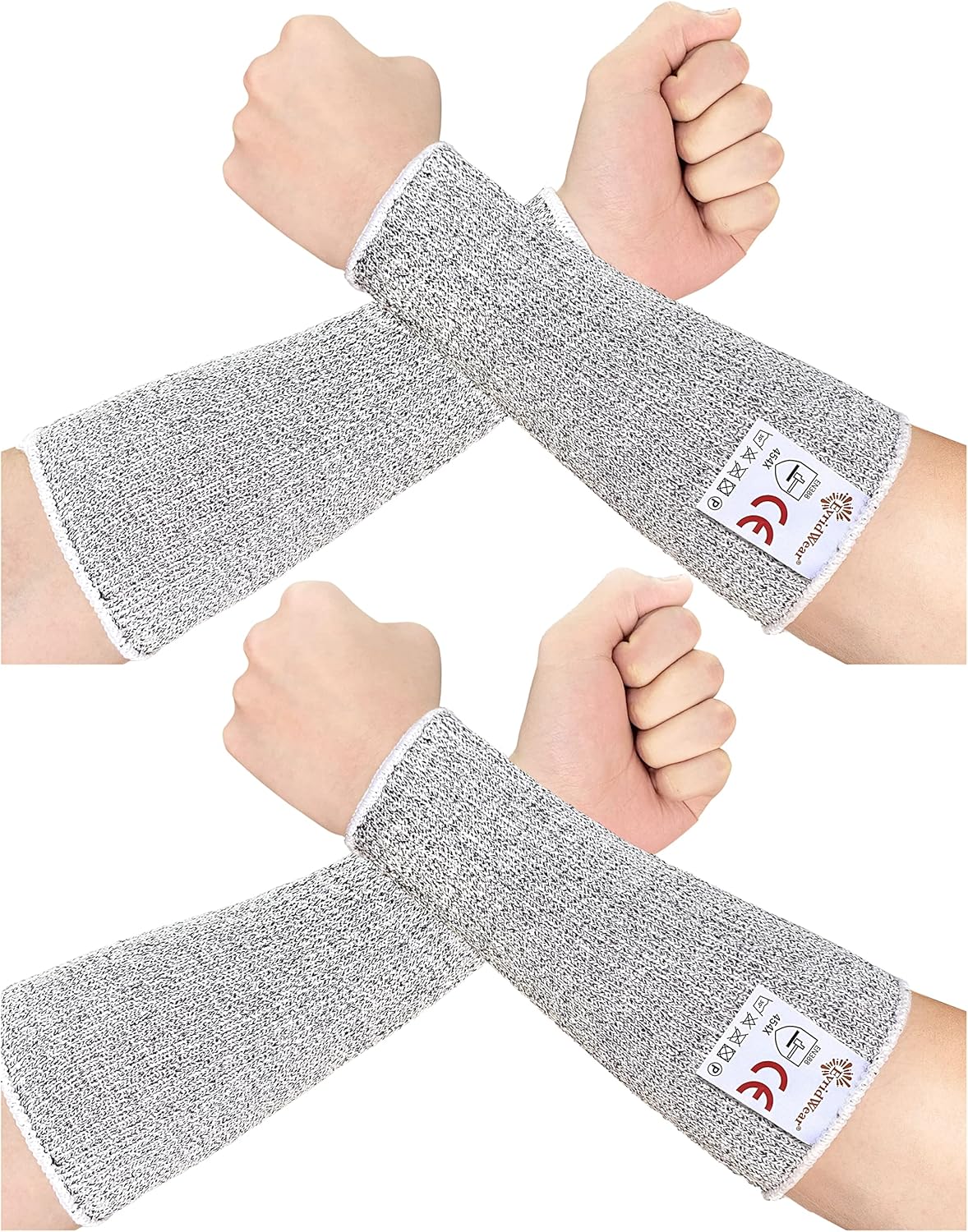 Arm Protectors for Thin Skin and Bruising Cut Resistant Arm Sleeves Arm Guards Protective Sleeves for Men Women