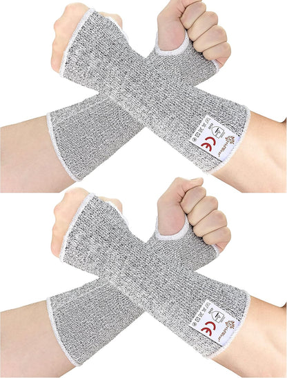 Arm Protectors for Thin Skin and Bruising Cut Resistant Arm Sleeves Arm Guards Protective Sleeves for Men Women