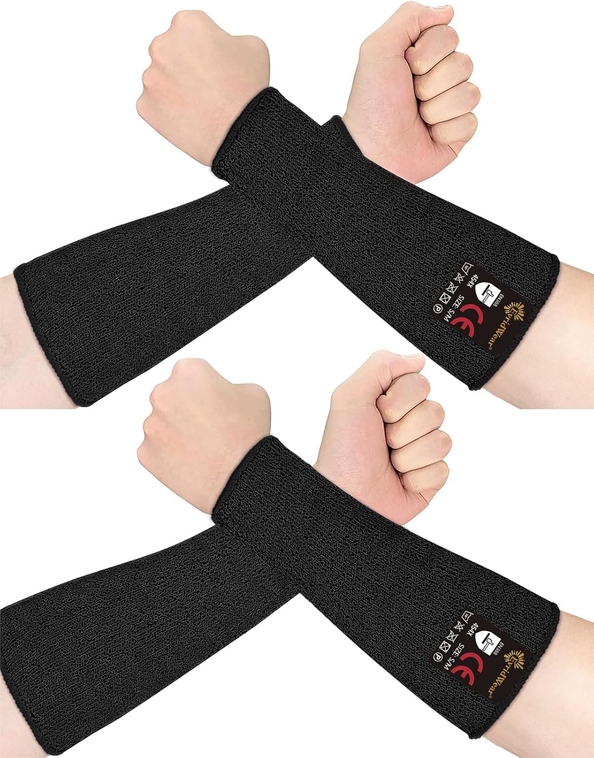 Arm Protectors for Thin Skin and Bruising Cut Resistant Arm Sleeves Arm Guards Protective Sleeves for Men Women