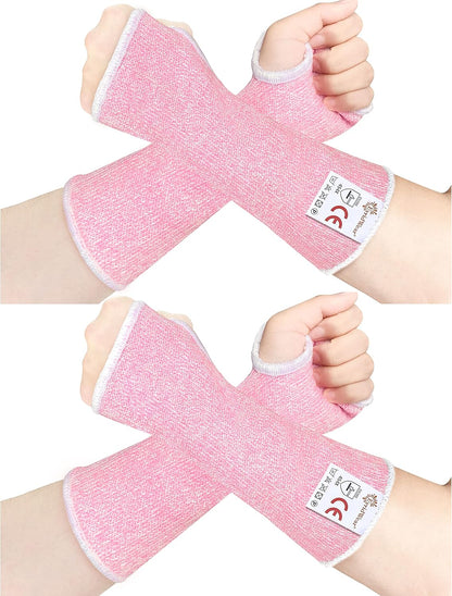 Arm Protectors for Thin Skin and Bruising Cut Resistant Arm Sleeves Arm Guards Protective Sleeves for Men Women