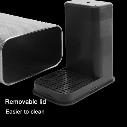 Universal Knife Block, Knife Holder Without Knives, Knife Storage Block for Knives, with Slots for Scissors and Sharpening Rod,for Kitchen Counter