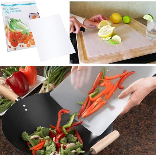 Flexible Plastic Kitchen Cutting Board Mats 12 Inch x 15 Inch (24 pack)