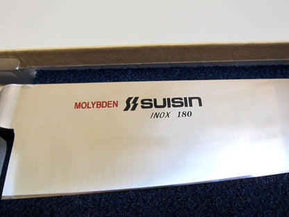 .com Suisin Inox Western-Style Knife Series, Genuine Sakai-Manufactured, Inox Steel 7.1” (180mm) Santoku/Gyuto Knife