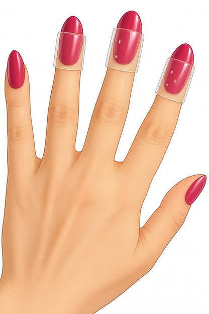 . Skin Picking Prevention And Treatment Covers, Finger Caps For Dermatillomania, Anti-Skin Picking Guards For Fingers, Left-Handed Writing Comfort, Cuticle Protection-10 Pack, Reusable