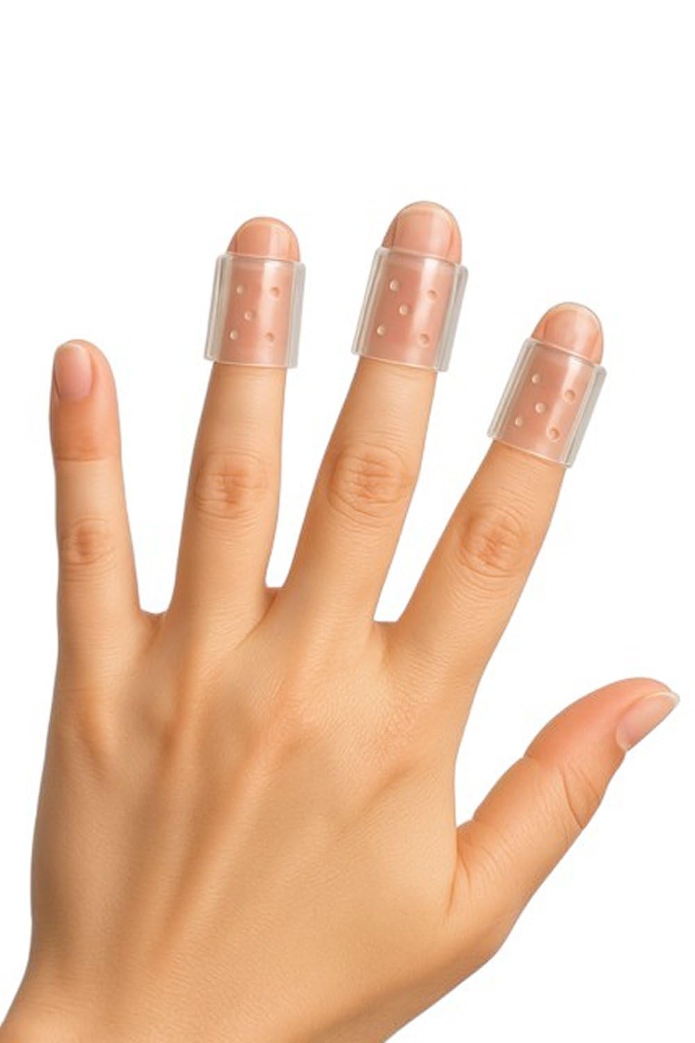 . Skin Picking Prevention And Treatment Covers, Finger Caps For Dermatillomania, Anti-Skin Picking Guards For Fingers, Left-Handed Writing Comfort, Cuticle Protection-10 Pack, Reusable