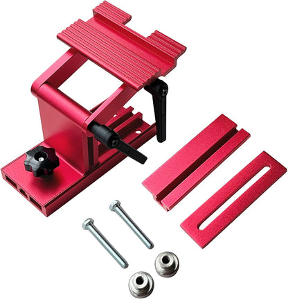 Bench Grinder Tool Rest, Adjustable Replacement Tool Rest Sharpening Jig for 6" or 8" Grinders and Sanders, Pro Sharpening System with Flat Miter Slide for 0"-2.5" Wide Blades and Chisels