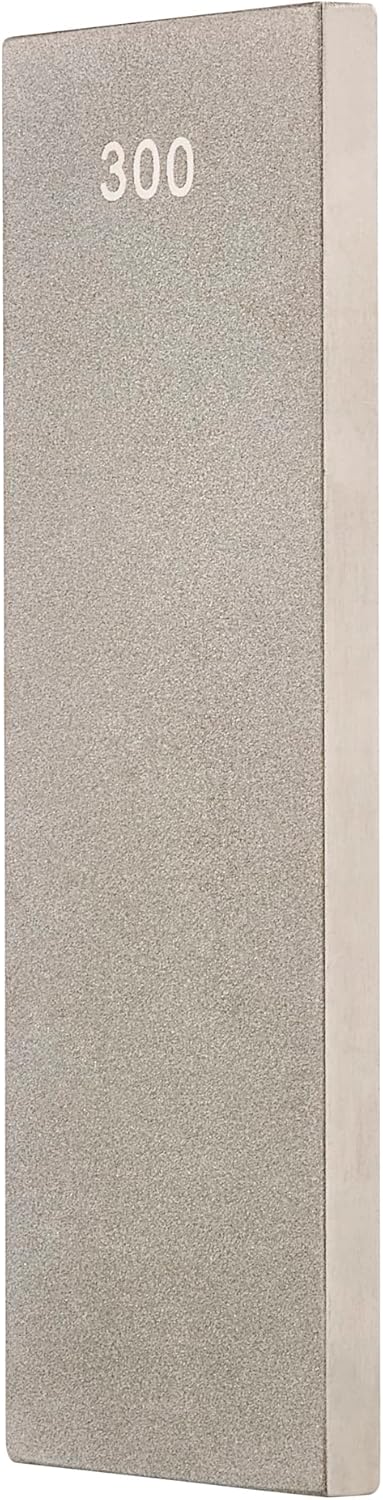 Trend New Diamond Sharpening Stone Kit, 8 x 3 Inch Double Sided (300/1000 Grit) Bench Stone with Pouch, Cleaning Block & Non-Slip Mat, DWS/CP8/FC/A