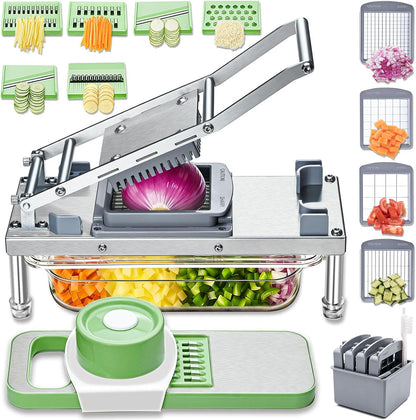 Vegetable Chopper Veggie Cutter Onion Food Potato Tomato Dicer With Blade
