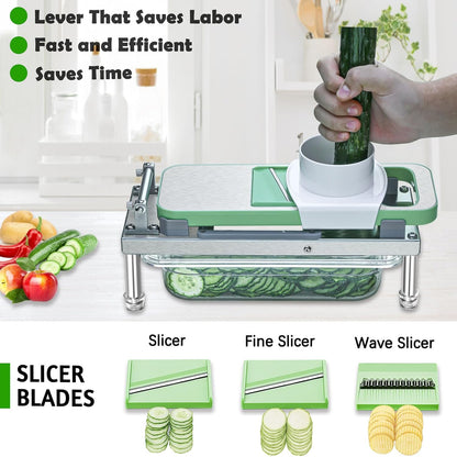 Vegetable Chopper Veggie Cutter Onion Food Potato Tomato Dicer With Blade