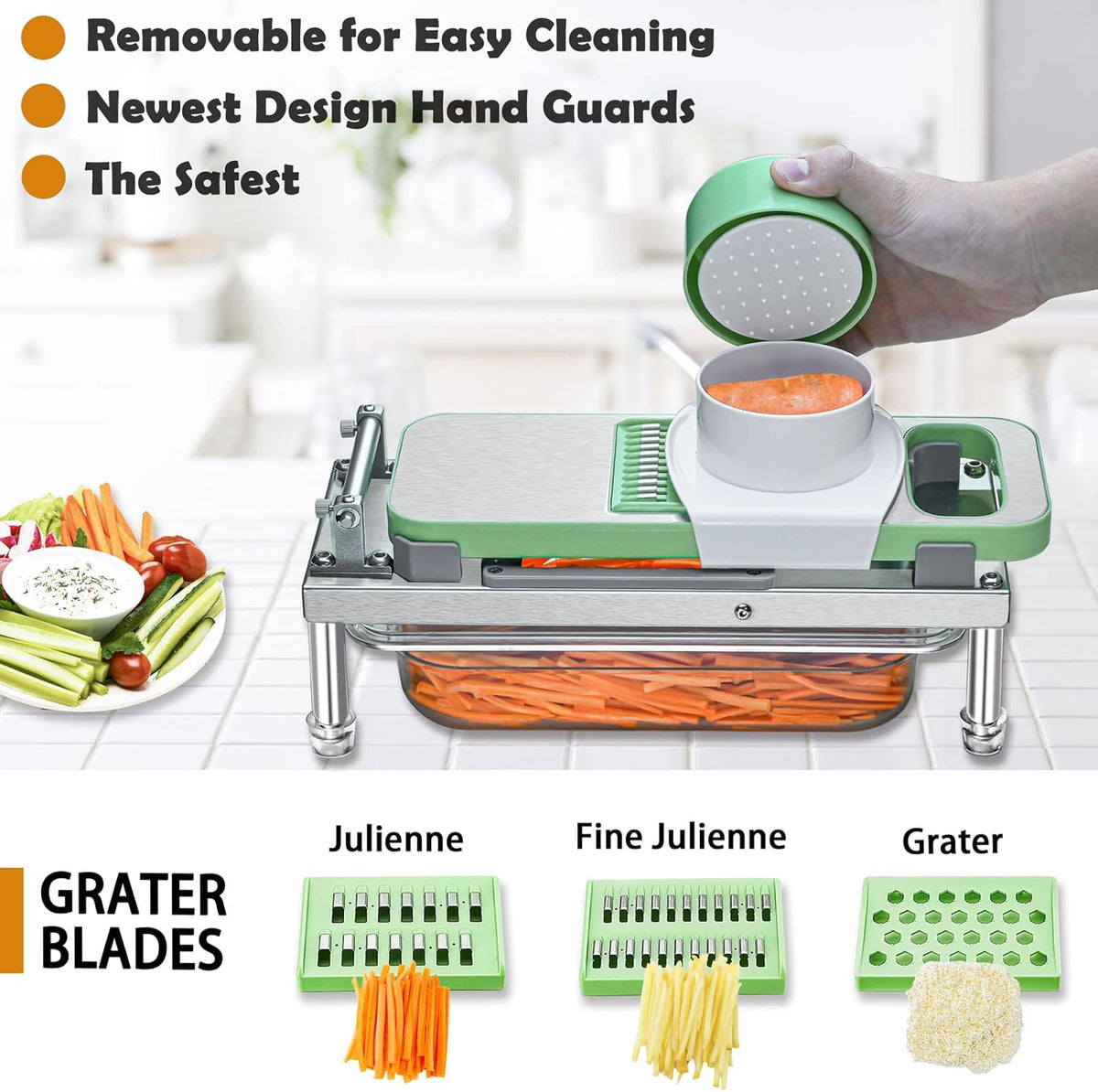 Vegetable Chopper Veggie Cutter Onion Food Potato Tomato Dicer With Blade