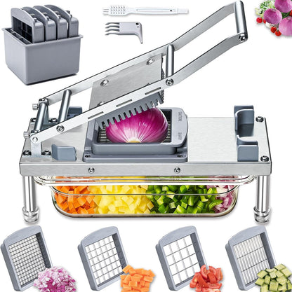 Vegetable Chopper Veggie Cutter Onion Food Potato Tomato Dicer With Blade