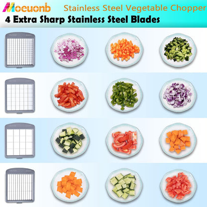 Vegetable Chopper Veggie Cutter Onion Food Potato Tomato Dicer With Blade