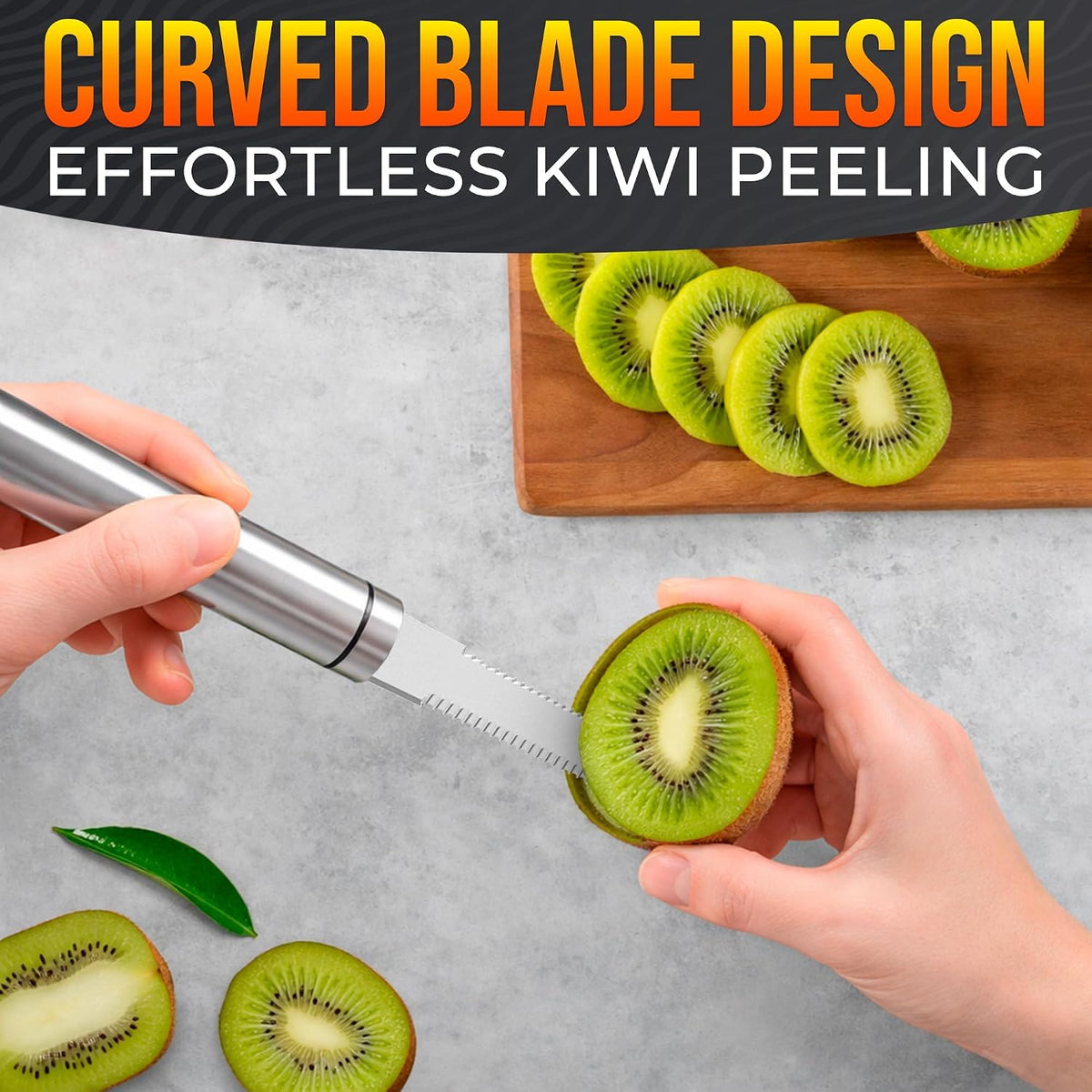 Grapefruit Knife Curved Serrated Double Blade for Citrus Sectioning