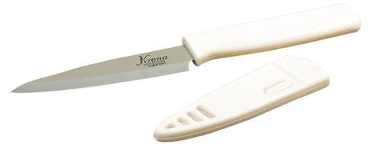 White All Purpose Knife with Sheath