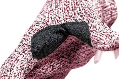 SAFE HANDLER Level 5 Reinforced Cut Resistant Gloves for Kitchen, Industrial Environments | Touchscreen Compatible, Ambidextrous, Superior Grip Strength, Pink - Small