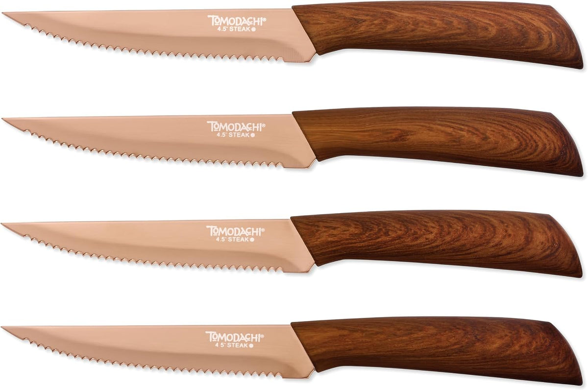 Raintree Copper 13 Piece Block Set, Brown/Wood