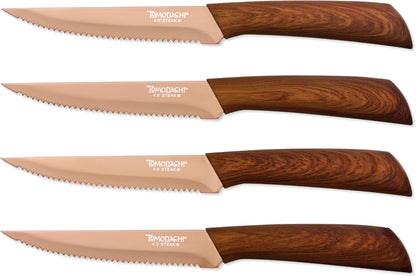 Raintree Copper 13 Piece Block Set, Brown/Wood