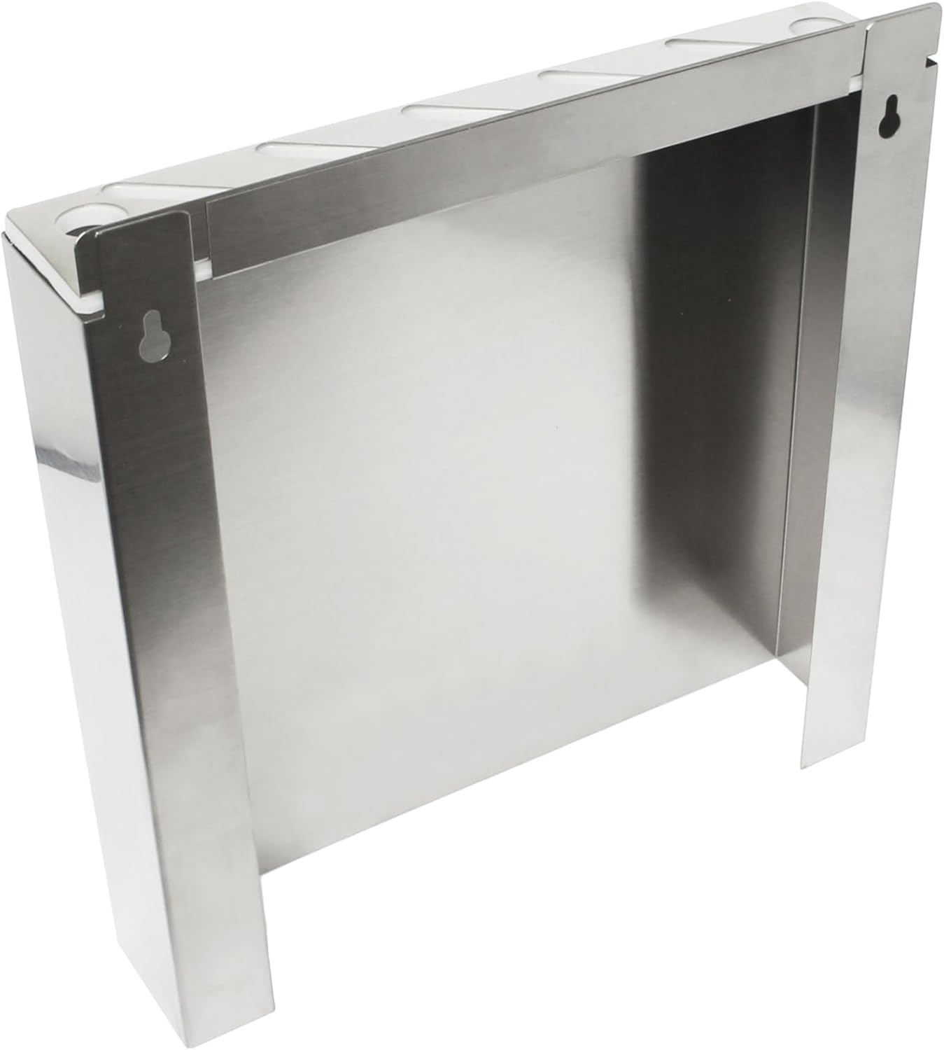 13" x 12" x 2-1/2" Stainless Steel Knife Rack Fits Assorted Sized Knives -Multifunctional Storage Knife Holder Knife Rack Kitchen Tools Holder Knife Storage Organizer