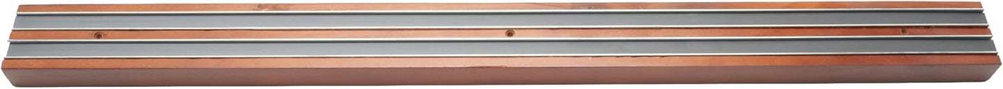 Wooden Magnetic Bar, 24-Inch,Black, Tan,Medium