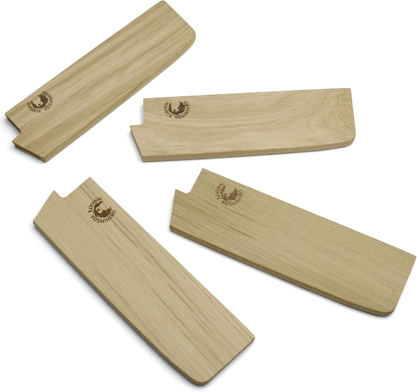 Yoshihiro Magnetic Oak Wood Saya Cover Blade Protector for Nakiri (165mm) 6.5in